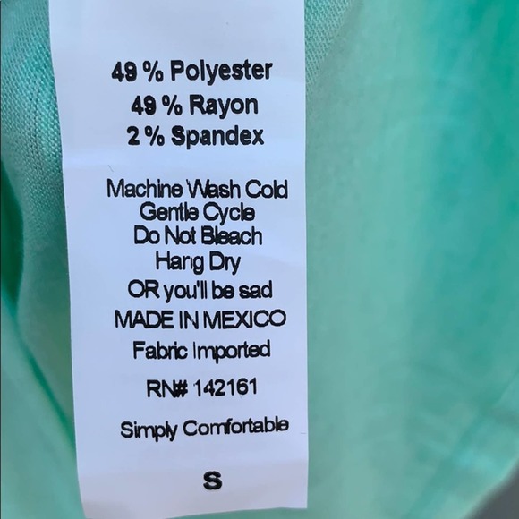 NWT Lularoe Mint and Peach Julia Dress Small - Picture 3 of 8